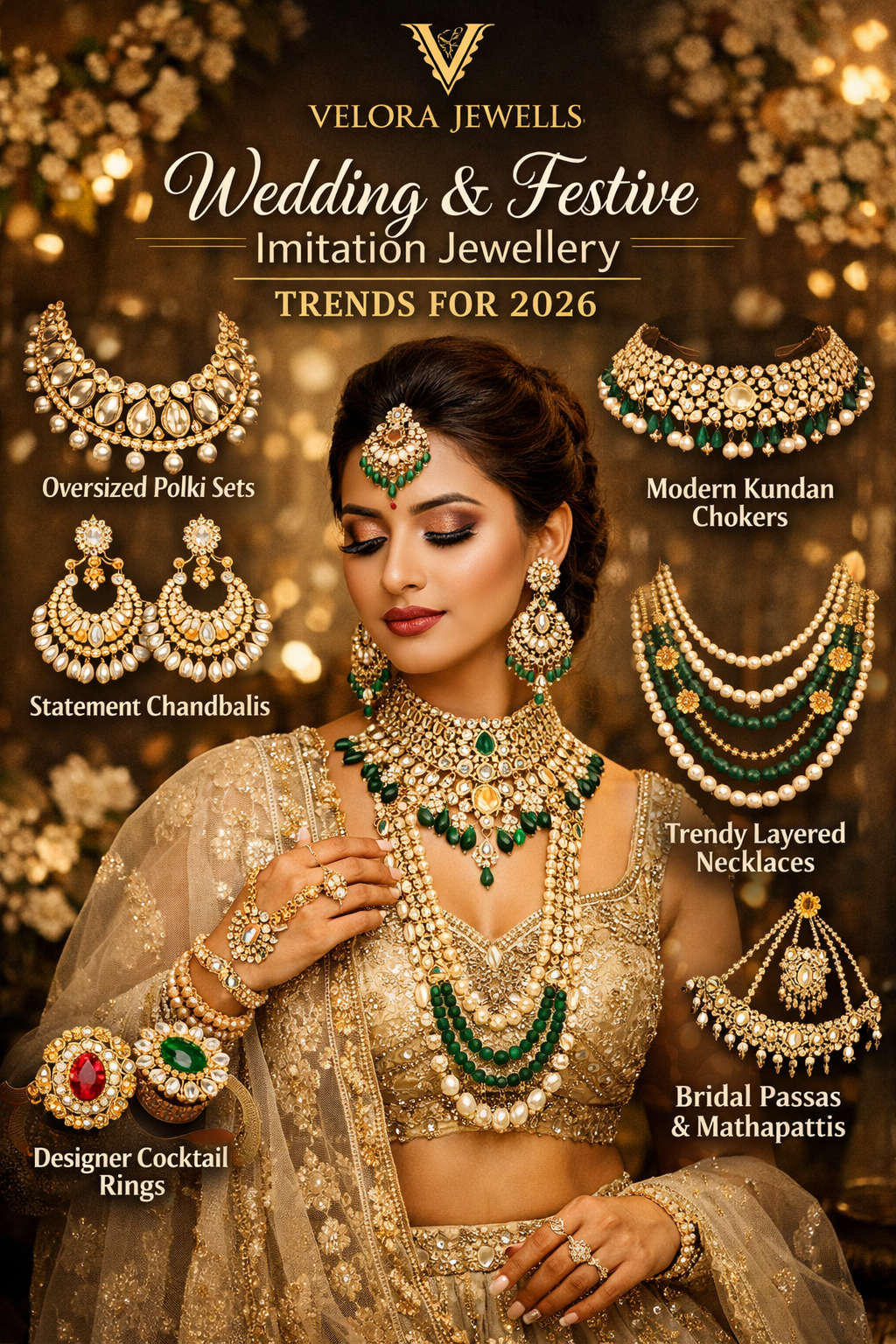 Wedding & Festive Imitation Jewellery Trends for 2026 | Velora Jewells
